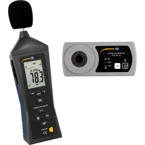 [GEBRAUCHT] B-Ware PCE Instruments Schallpegel-Messgerät PCE-322-SC43 Loggerfunktion 50h Messung (1/2)