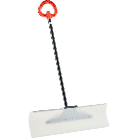 Pala quitanieves VEVOR, 61 cm, hoja de plástico HDPE, mango segmentado, 76,2 cm. Herramienta portátil para quitar nieve, ideal para entradas de vehículos, jardines y camping. (1/2)