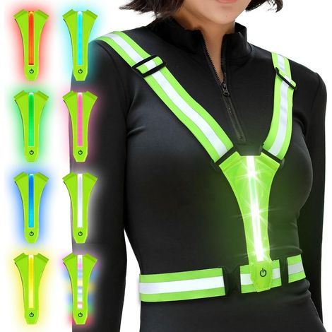 Gilet de Sécurité Unisexe, Gilet Réfléchissant Running (1/5)