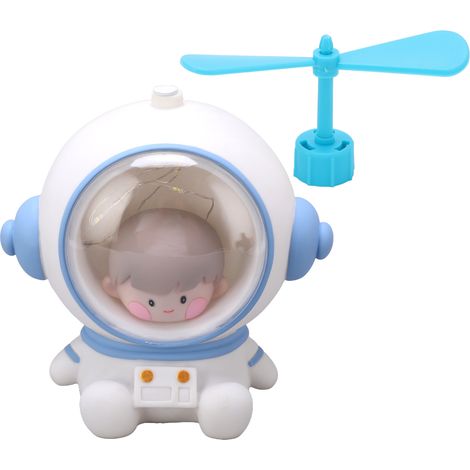 Veilleuse LED astronaute - Design mignon d'astronaute - Peinture à la main - Couleurs naturelles - Durable et écologique - Veilleuse pour enfants - Bleue (1/5)