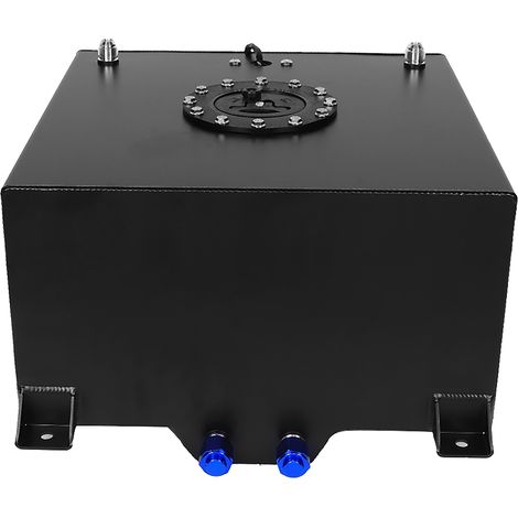 Réservoir essence 10 gallons alliage aluminium avec jauge niveau remplacement accessoire véhicule (1/5)