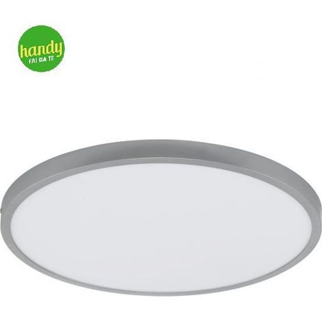 Plafoniera Eglo Fueva 1 Ø50 mm 4000K Argento LED Dimmerabile (1/3)
