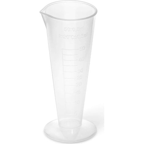 Vaso graduado con tallo 10 unidades con pico 50 ml 140005862 (1/3)