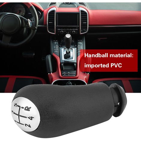 Manette de levier de vitesse 5 rapports en carbone pour Renault Megane 2 Clio 3 Scenic 2 (1/5)