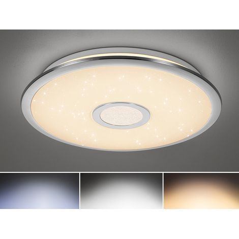 LED Deckenleuchte OSAKA dimmbar mit Fernbedienung & 3 Lichtfarben, Ø 42cm (1/5)