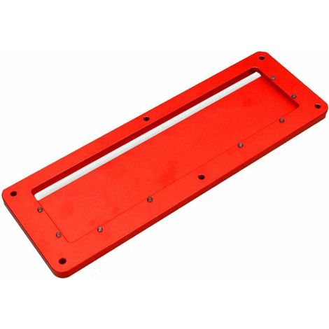 Scie A Table Electrique Scie Circulaire Couverture Plaque En Alliage D'Aluminium Flip-Plancher Table Plaque Speciale Subvient Integree Reglable 45-90 Degres (1/5)