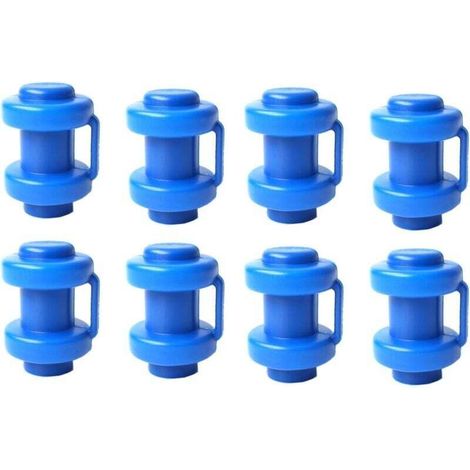 Schutzkappen für Trampolinstangen – 25 mm Durchmesser – Set mit 4 robusten PVC-Kappen – Passend für alle Gewinde