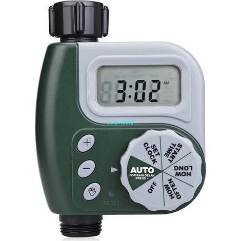 Lntyq Minuterie D'Arrosage Automatique,Programmateurs D'Irrigation de SystèMe éLectronique Automatique,Minuteur Arrosage (1/5)