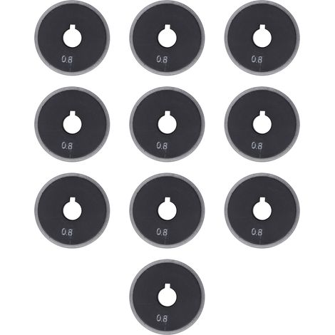 Lot de 10 galets d'entraînement pour dévidoirs à fil, roulements en acier et nylon, pour fils de 0,8 à 1,0 mm, 200 A, 350 A et 500 A. (1/5)