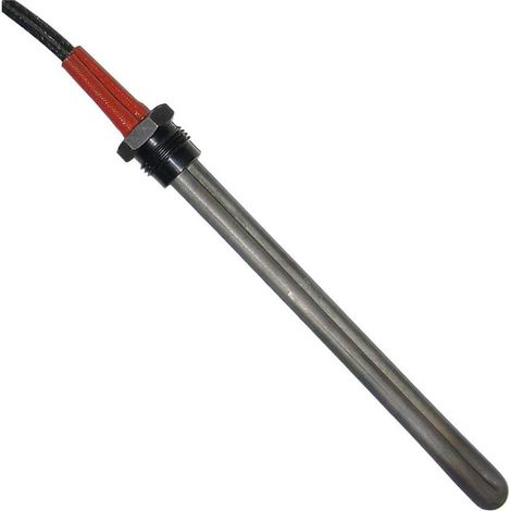 Ricambi Pellet Resistenza accensione ricurva per stufe a pellet, con raccordo filettato 3/8" GAS 250W 145mm 140mm 13x5 PALLADIO (1/2)