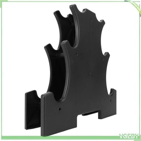 Support d'haltères - FAFEICY - 3 niveaux - PVC - Gain de place - Multifonction (1/4)