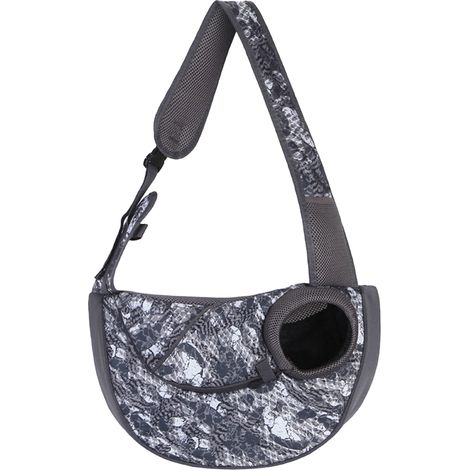 Schultertragetasche für Hunde und Kätzchen, ideal für kleine Hunde und Katzen. Diese atmungsaktive Netztasche bietet dank des verstellbaren Schultergurts optimale Bewegungsfreiheit. Perfekt. (1/5)