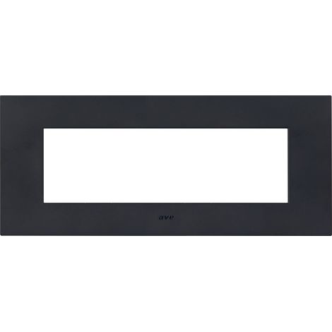 Placca 7 moduli easy smart sistema 44 Grigio Tekla AVE 44PSME7GTK
