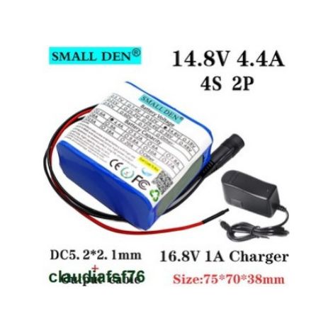 14,8 V 4,4 Ah 18650 Akku für Saugroboter V3s Pro V50 V5s Pro V8s X750 (1/3)