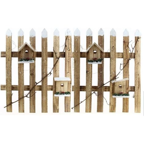 Clôture en bois LED - 40 LED - SILUMEN (1/3)