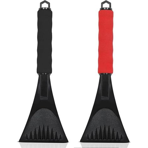 2 Pièces Raclette à Glace pour Pare-Brise de Voiture en Mousse, Broyeur de Glace pour Fenêtre de Voiture avec Poignée, 40.6 cm (1/4)