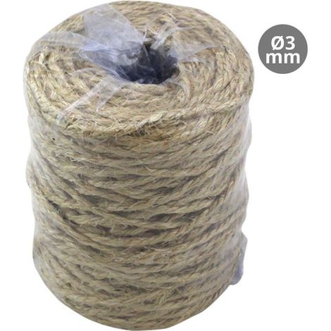Cuerda de sisal ø3.0mmx100m lineales 500gr. GSC 2702547