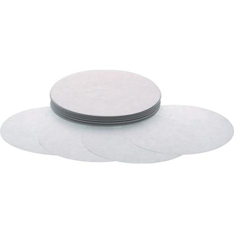 KitchenCraft Dischi in Carta Oleata per Hamburger, Diametro 8,5 cm, Colore Bianco, Confezione da 250 Pezzi (1/3)