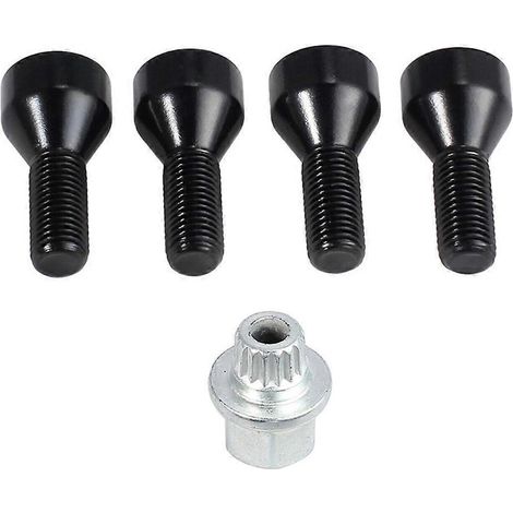 Radsicherungsmuttern-Schraubensatz M12x1,5 36136786419 für Z4 Z3 M6 M5 M3--