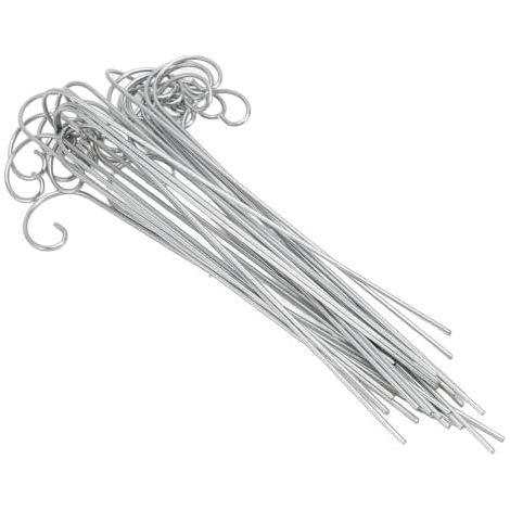 30 Pieces Plant Label Hooks, Garden Plant Sign, Stainless Steel Garden Markers Stakes for Flowers, Pots, Plants - (1/5)
