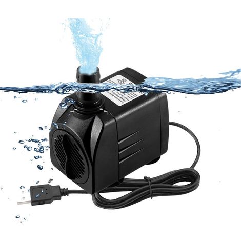 Pompe à eau submersible, 25 W, pompe à eau durable pour fontaine et bassin (1/5)