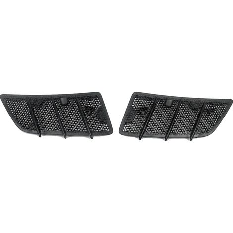Cubiertas para las rejillas de ventilación del capó, ajuste directo para Mercedes Clase ML/GL, juego de 2, izquierda y derecha. (1/2)