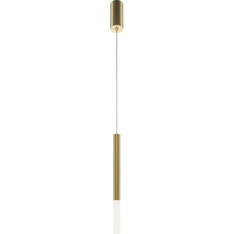 Maytoni Pro Shade Lampadario a sospensione moderno e sottile, oro 4000K 500lm (1/5)