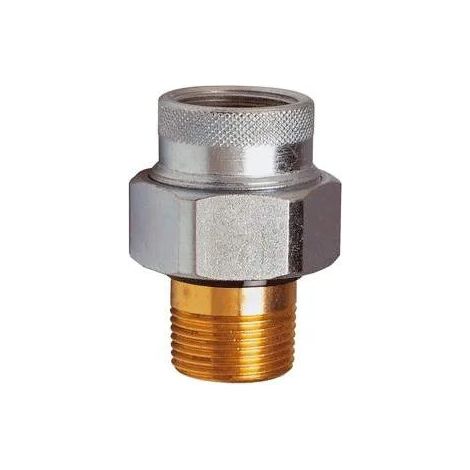 Conexión antielectrolisis macho hembra en 3/4".