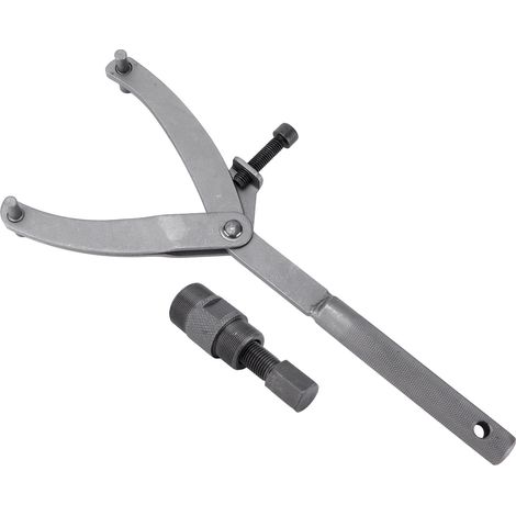 Clé réglable pour volant moteur d'embrayage moto 24mm 27mm extracteur de volant magnétique pour ATV scooter dirt bike go kart (1/5)