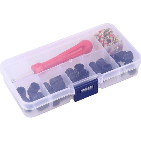 Ensemble de 61 clés à noyau pour voiture, outil pratique de démontage de pneus, outil de montage de pneus pour moto (lot de 5) (1/5)
