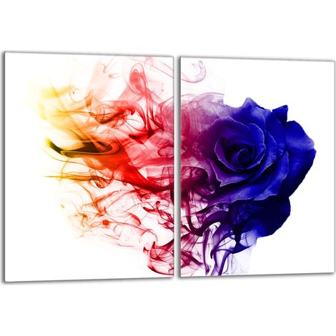 Piastra protettiva in vetro per la stufa 2x40x52 Rose (1/5)