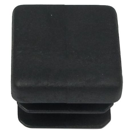 Virole intérieure carrée noire 20x20 mm. Blisters 4 pièces. (1/3)