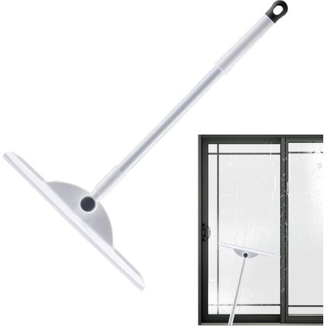 Badabzieher – Mehrzweck-Fliesenreiniger, verstellbarer Wischer, robuste Silikonklinge, praktisches Reinigungswerkzeug für Dusche, Schule, Bank (1/5)