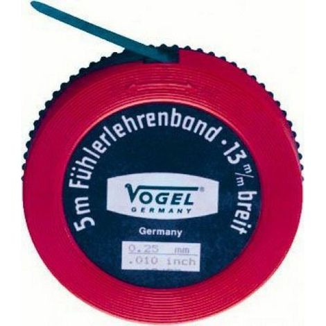 Strumento di misura Vogel Rollo 0,01 a 0,6 mm 5000 mm