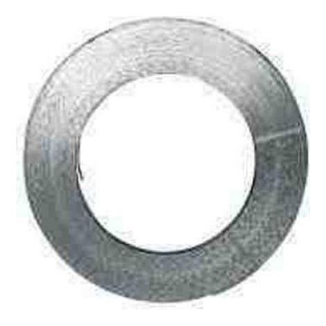 Sati prezzo al metro, quantita' minima 77 metri di bandella listello piatto 30 x 3 mm  in acciaio zincato a caldo 3120022