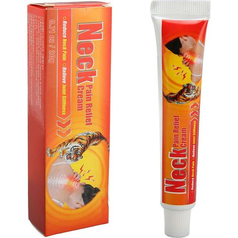 Crème anti-douleur arthrite 20g, pénétration rapide, action puissante, soulage douleurs cou, dos, épaules, taille, genoux. (1/5)