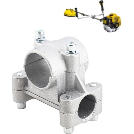 Support de poignée de débroussailleuse, 26/28mm Guidon de Débroussailleuse Support de poignée de Strimmer, Guidonpour debroussailleuse pour Fixation de la Tondeuse à Gazon(26mm) (1/5)