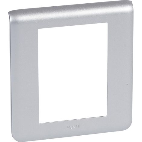 Plaque pour écran tactile couleur MyHOME screen BUS 3,5 pouces Mosaic alu LEGRAND 079174 (1/2)