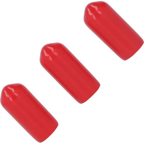 100 Pièces Bouchons de Protection Filetage PVC pour Vannes et Cylindres, Capuchons pour Tuyauterie et Brides, Diamètre 9mm