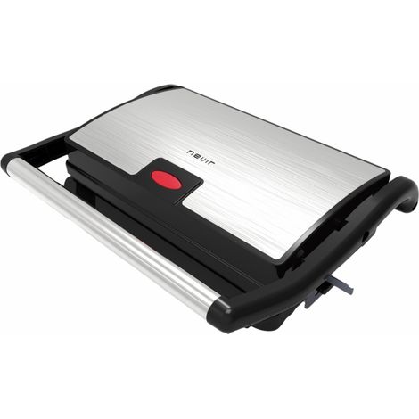 Grill Nevir NVR-9438 PGG 800W Inox con Placas Antiadherentes (1/2)