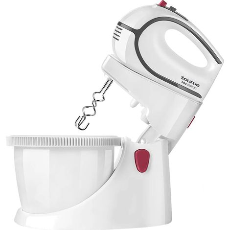 Avilia Impastatrice 500W - Motore Potente, Fruste in Acciaio Inox da 2,5 Litri, 5 Velocità Regolabili e Funzione Turbo per Impasti Perfetti di Pane, Pasta Frolla e Dolci