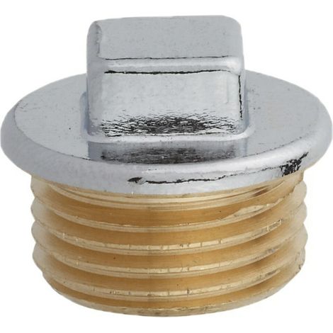 KIRCHHOFF MS Stopfen, Chrom, 1/2"AG (1/2)