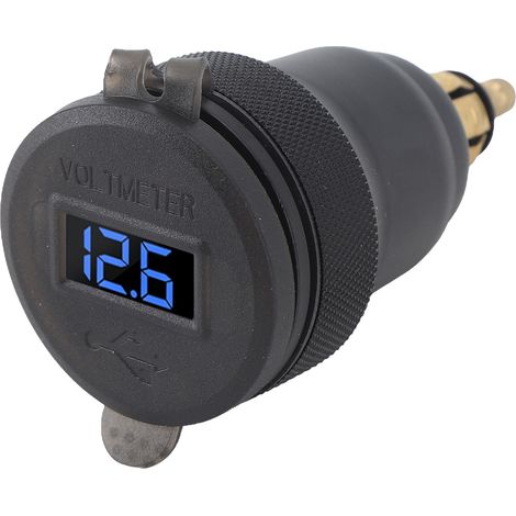 Manomètre numérique de pression des pneus 0 à 200 PSI 4 unités précis facile à lire pour voiture moto SUV vélo (1/5)