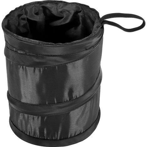 Poubelle de voiture, poubelle portable, sac poubelle pliable et étanche, corbeille à déchets, bac à ordures (1/5)