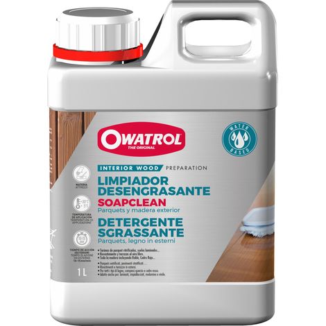 Limpiador desengrasante para parquets y maderas exteriores Owatrol SOAPCLEAN 1 litro (1/3)