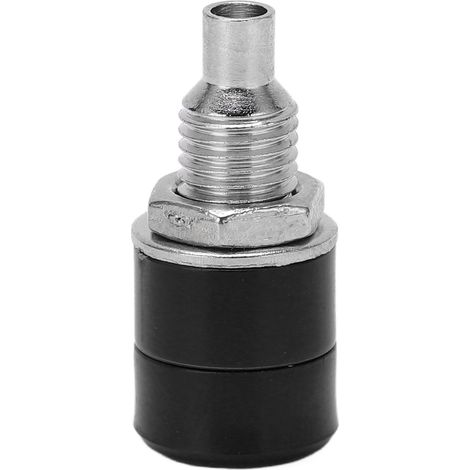20 Stück 24.070 4mm Bananenbuchsen aus Kupfer, vernickelt, für elektronische Geräte, schwarz (1/5)