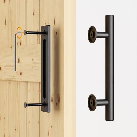 CCJH Sliding Door Handle Sliding Barn Door (1/4)