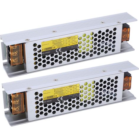 Alimentation LED 185-264V AC 60W Sortie 12V 5A Convertisseur Régulateur Driver pour Ruban Lumineux (1/5)