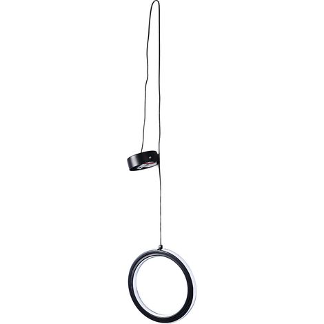 Ortviai Suspension LED moderne réglable en hauteur – 24 W, 3000 K, aluminium, pour cuisine, salle à manger, chambre (1/5)