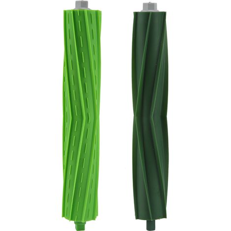 Pièces de rechange pour filtres HEPA Roomba i7+ E5 E6 : brosses rotatives latérales vertes (1/5)